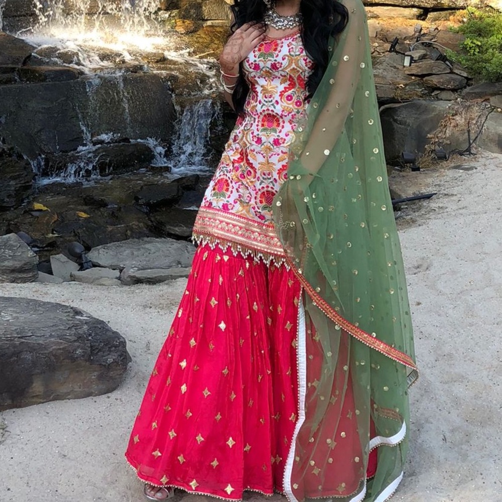POONAMS KAURTURE inspired gharara suit!